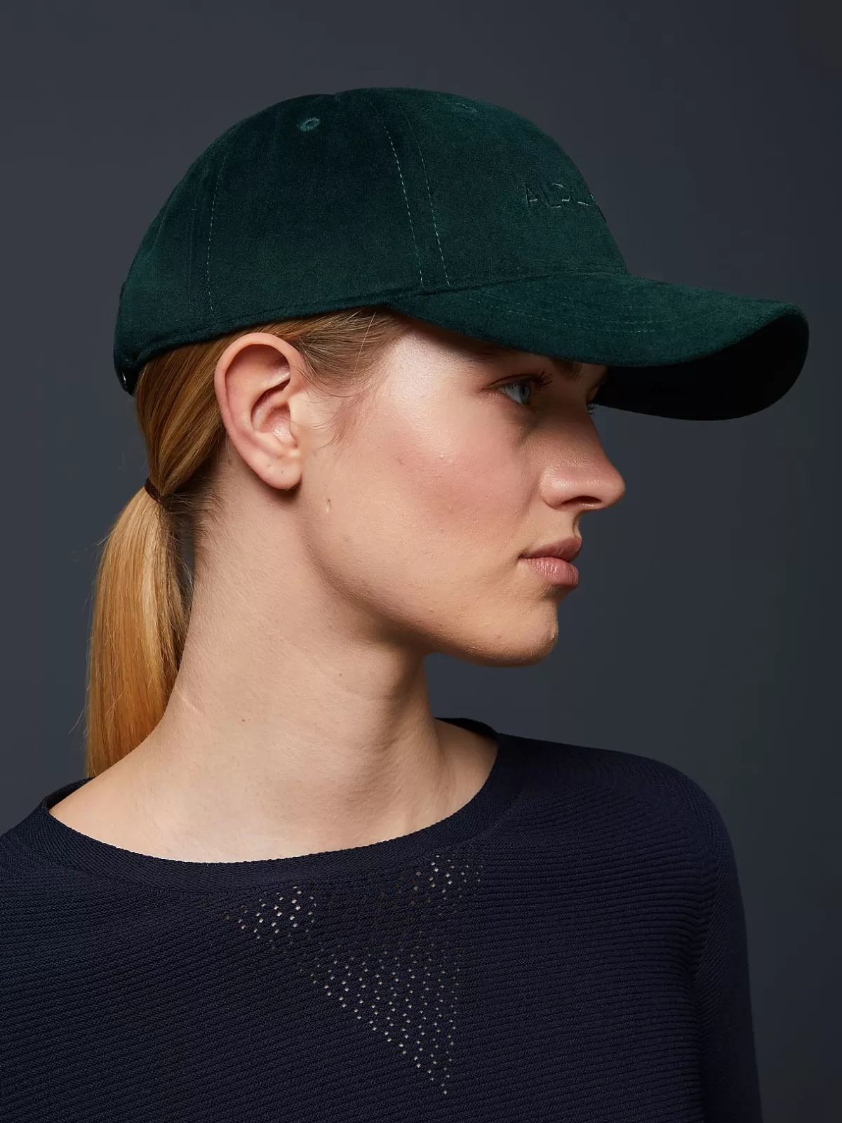 Hot AlphaTauri Velvet Cap Green