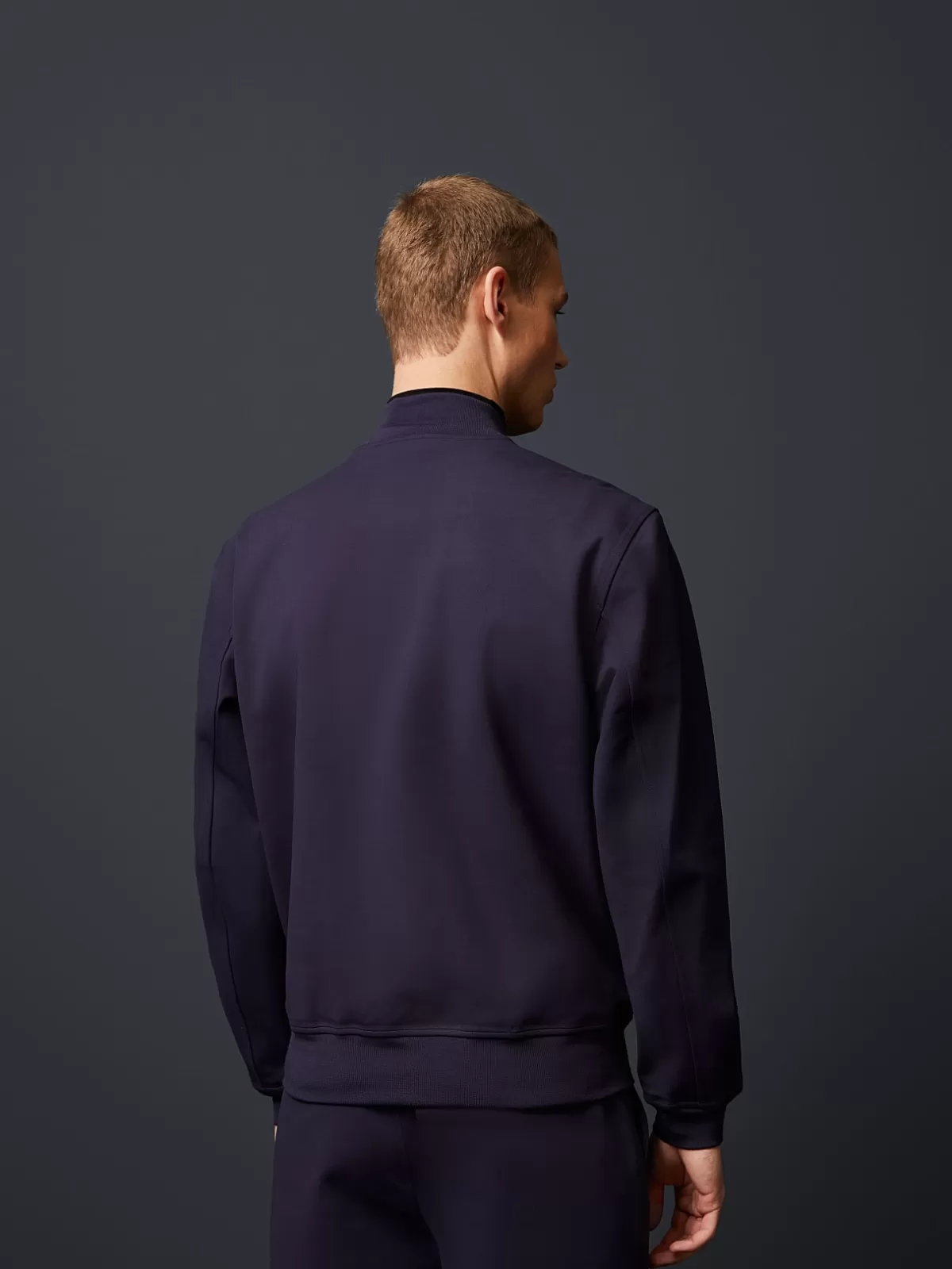 Outlet AlphaTauri Waterproof Taurobran® Sweat Jacket Navy