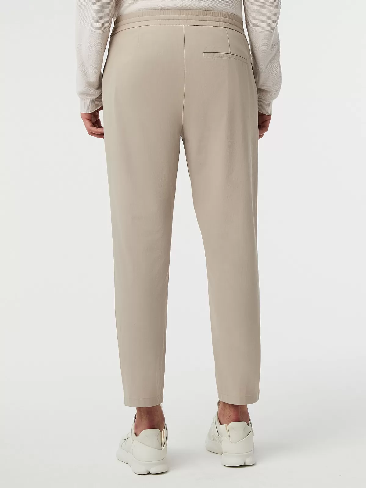 New AlphaTauri Water-Resistant Pleated Pants Sand