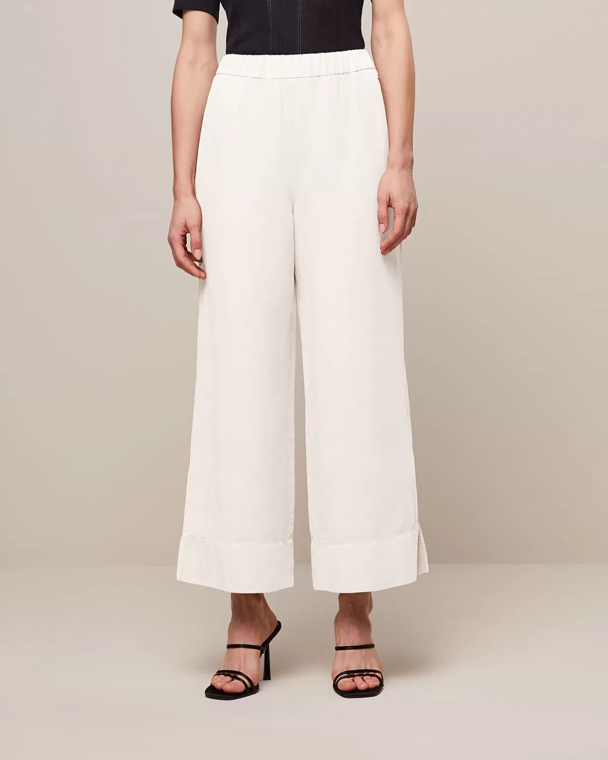 Hot AlphaTauri Wide-Leg Pants Ivory