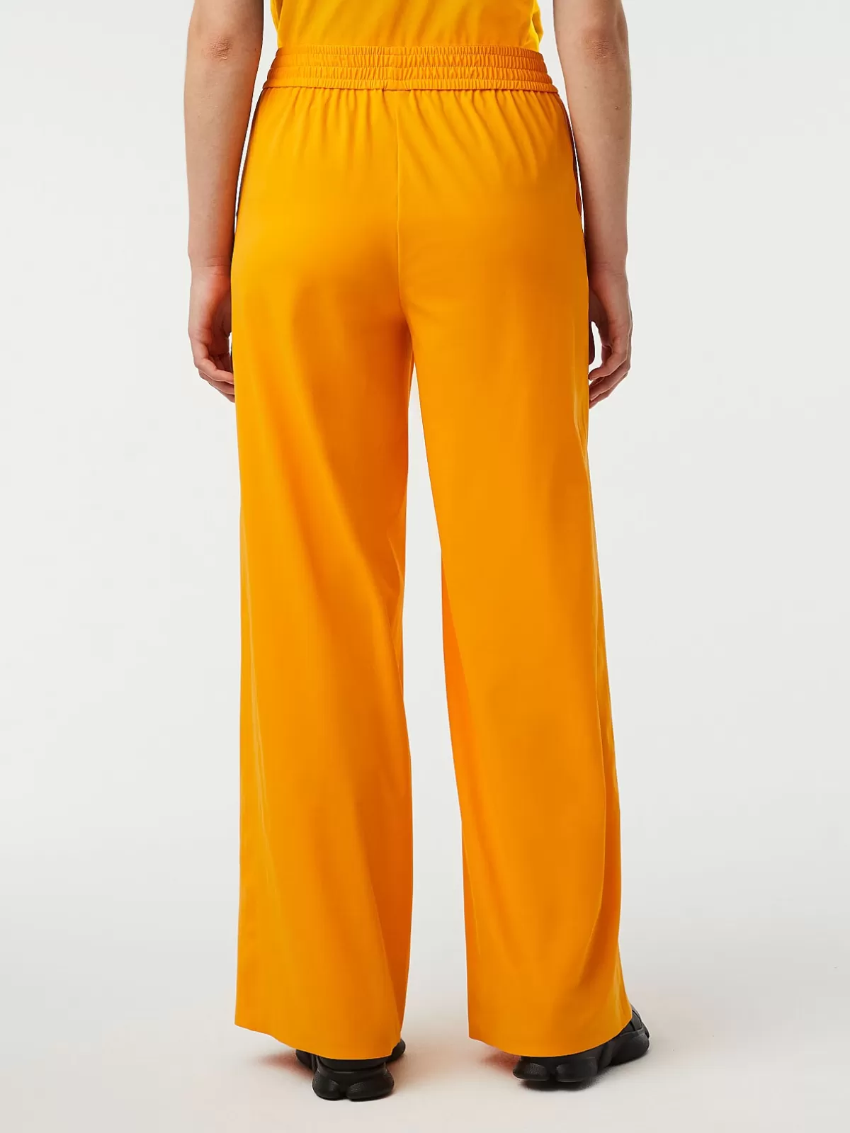 Sale AlphaTauri Wide-Leg Power Stretch Jersey Pants Warm Yellow